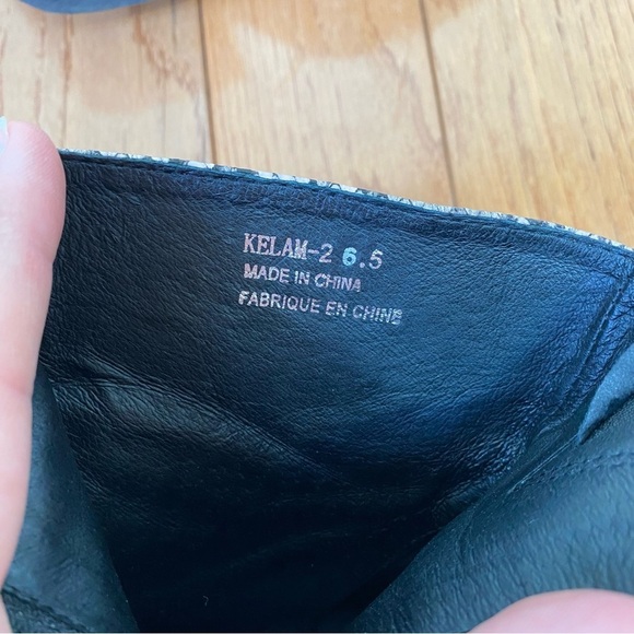 Jeffrey Campbell Kelam pink‎ snake print booties size 6.5 - Picture 7 of 9